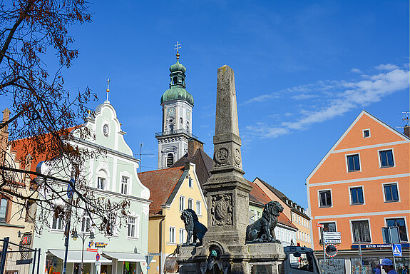 Kriegerdenkmal Freising - Aufnahme aus dem Jahr 2017. (Foto. Stadt Freising)